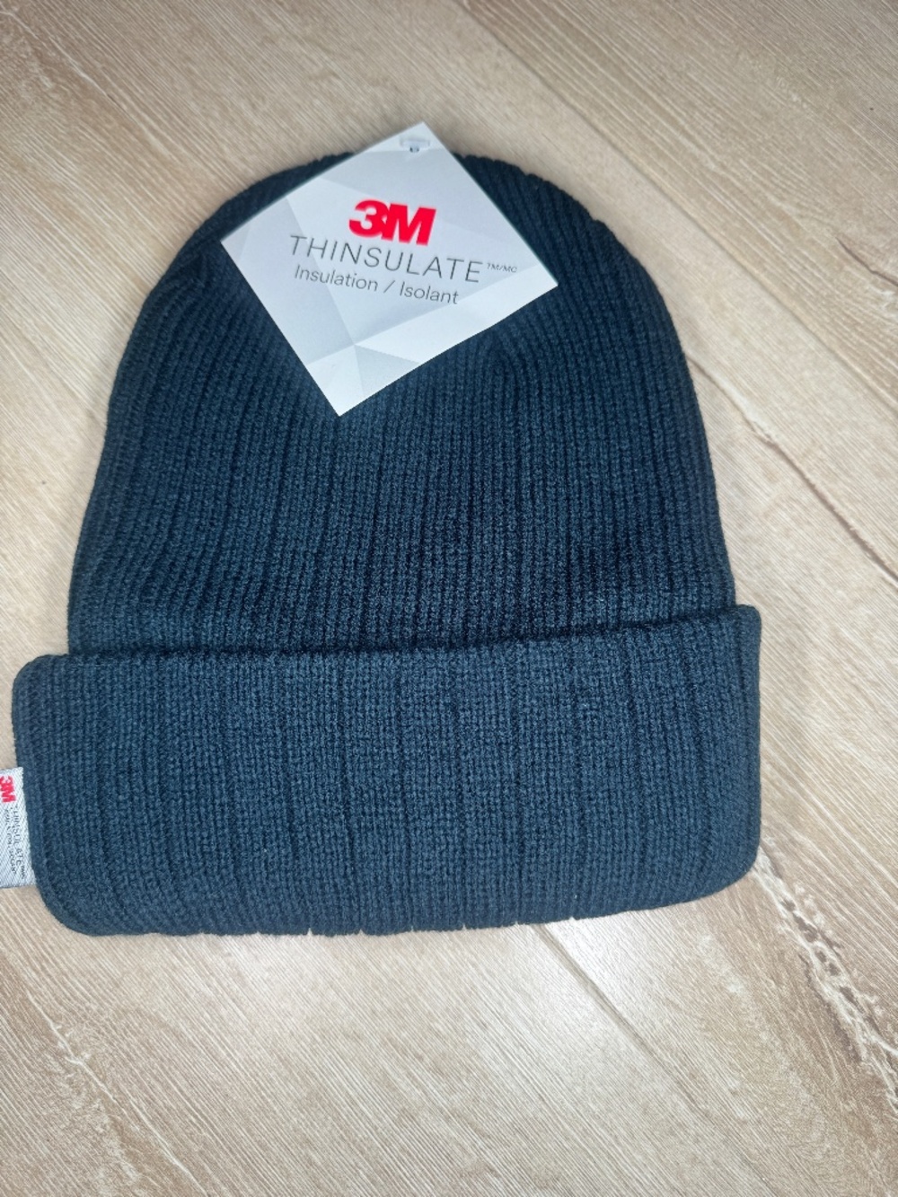 3m Thinsulate Thermal Knit Beanie Hat Adult Unisex Ribbed Cuff Winter